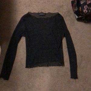 Brandy Melville Rene Glitter Top